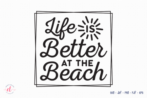 Review: Life is Better at the Beach SVG for Embroidery