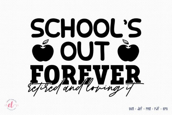 Review: School s out Forever SVG for Embroidery