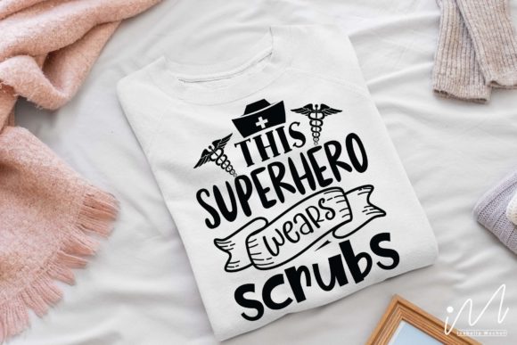 Review: This Superhero Wears Scrubs Svg for Embroidery