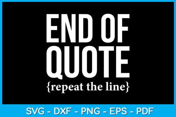 Reviewing End of Quote Repeat the Line Vol. 5