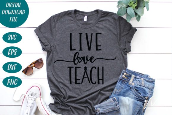 Reviewing Live Love Teach SVG for Embroidery Projects