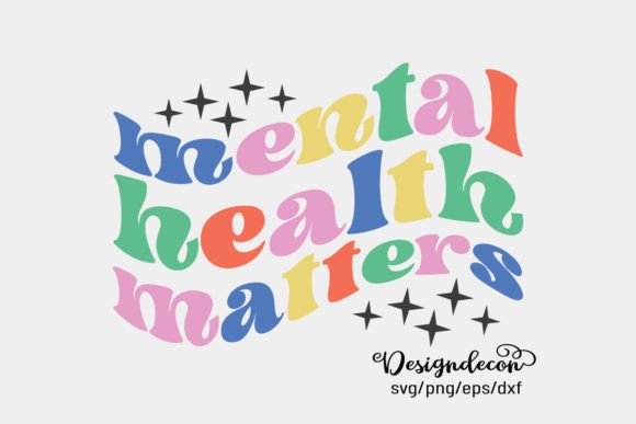 Reviewing Mental Health Matters Retro SVG Png