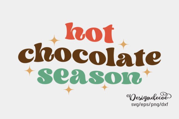 Reviewing the Hot Chocolate Season Retro Groovy SVG