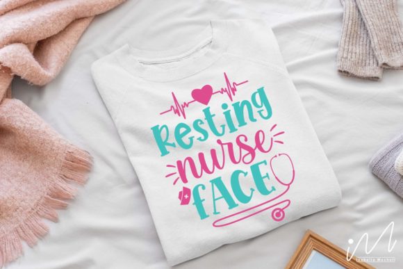 Reviewing the Resting Nurse Face SVG for Embroidery