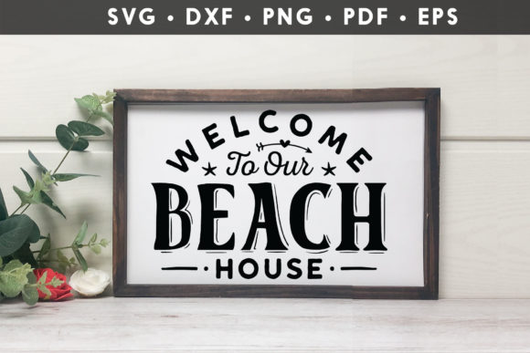 Reviewing Welcome to Our Beach House SVG for Stitchers